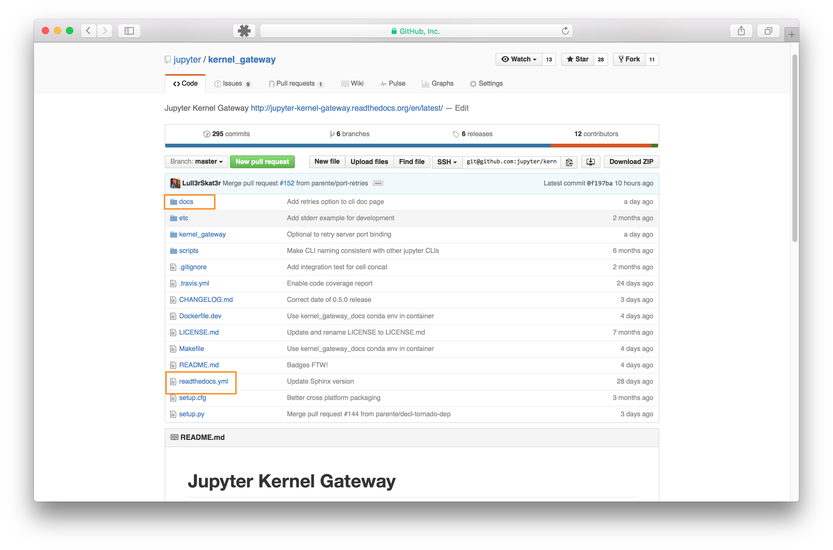 Repo root directory